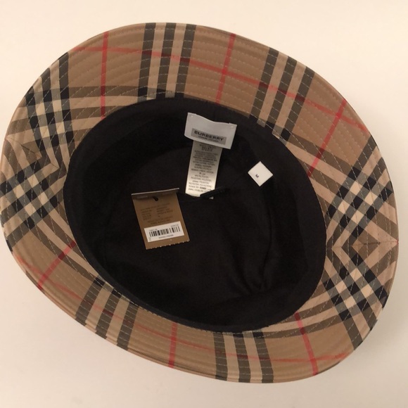 Burberry Heavy Check Bucket Hat - Picture 8 of 16
